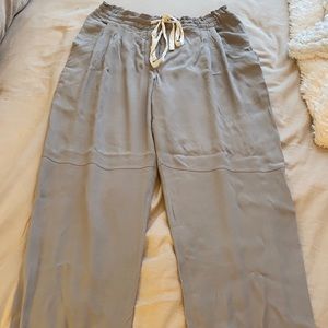Wilfred light gray silk pants - never been worn!!